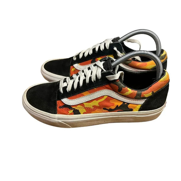 Vans Old Skool 'Pop Camo' Low Top Lace-up Sneakers - Men's 7 / Women's 8.5 - Picture 6 of 10